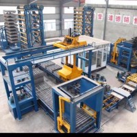 brick block collection clamp  machine block stacker