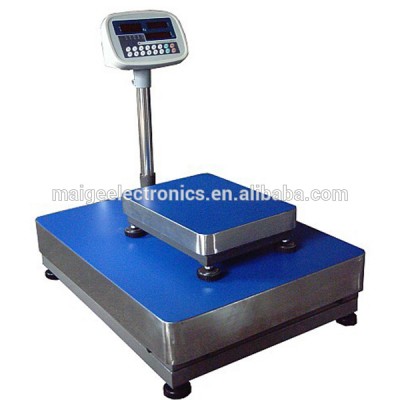 Bench Scale 100kg 300kg digital carbon steel platform scale electronic digital platform scale scales 150 kg